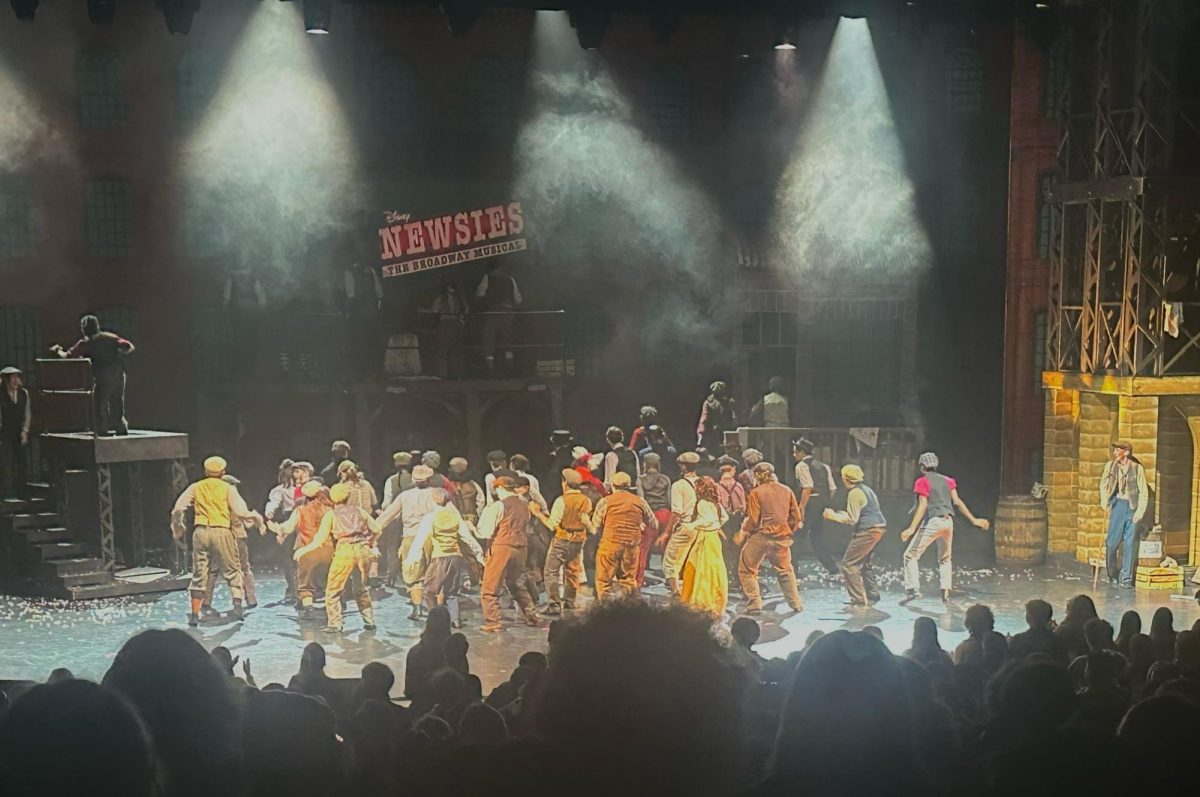 The all-state musical performance of 'Newsies,' a highlight of the 2026 Theatre Festival.