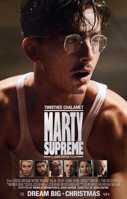 Chalamet draws viewers into ping-pong in Marty Supreme